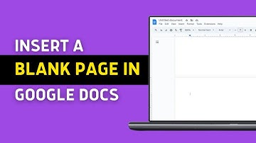 How to Add or Insert a Blank Page in Google Docs (2025 GUIDE)