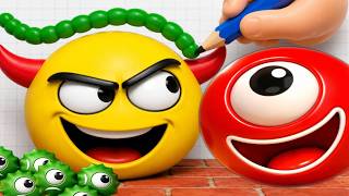 🔴 LIVE Draw to Smash Challenges vs Hungry Balls | Crazy Puzzle & Epic Ball Action! screenshot 5