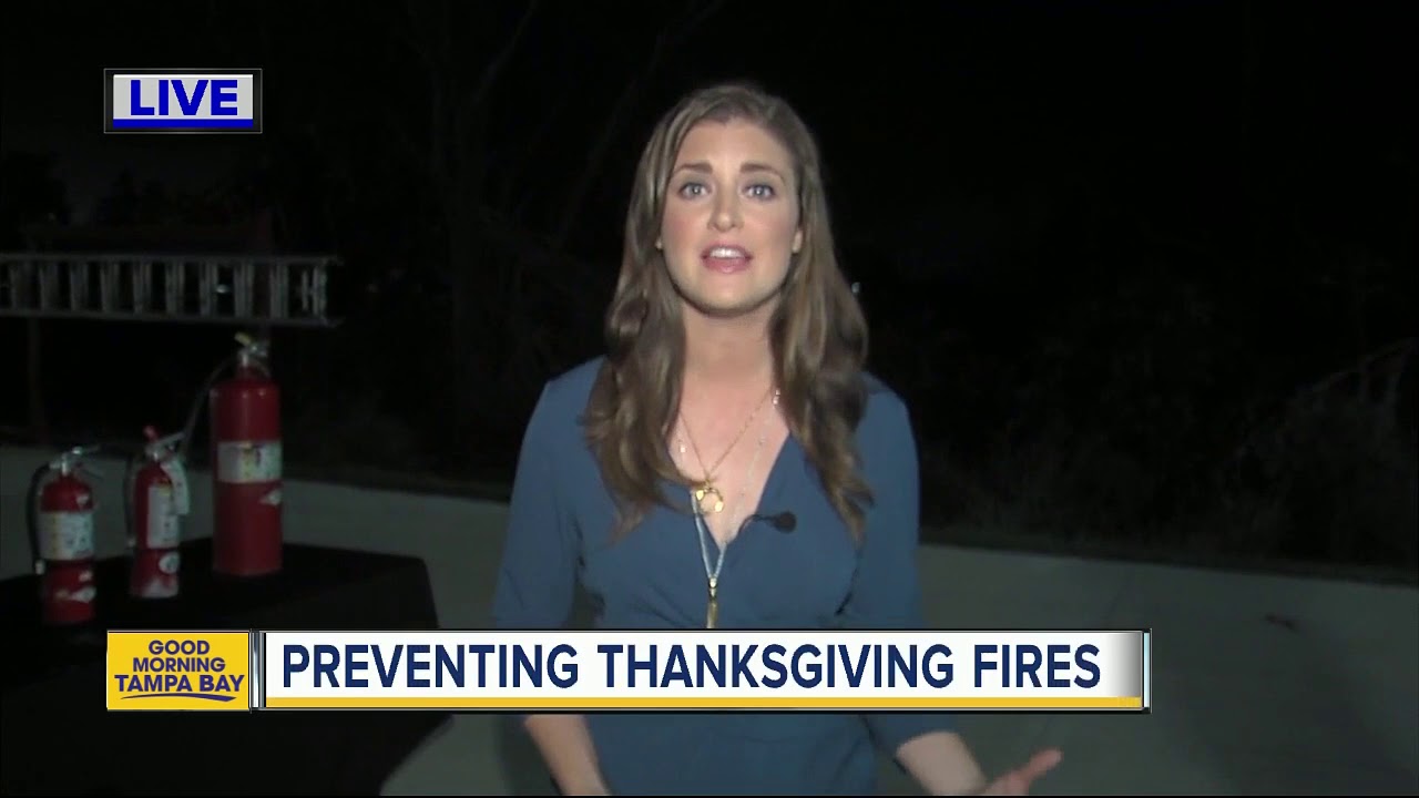Preventing Thanksgiving fires and safety tips for frying a turkey - YouTube