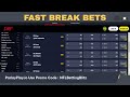 NBA Fast Break Bets w/ Erik &amp; Gino previewing Tuesday's #NBAPlayoffs games