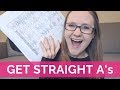 How i got straight as in nursing school