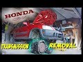 97-01 Honda CRV Transmission removal AT HOME!