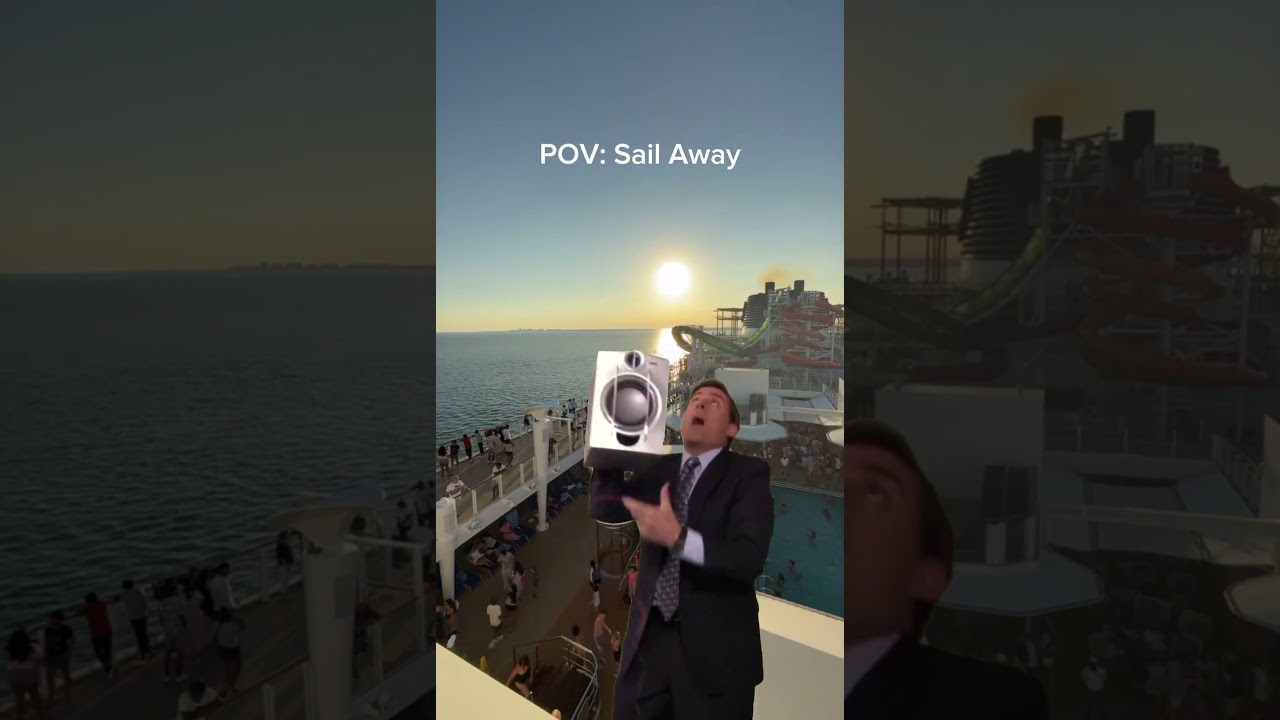 Nothing beats the Sail Away feeling #cruise #travel #ocean #fyp #miami