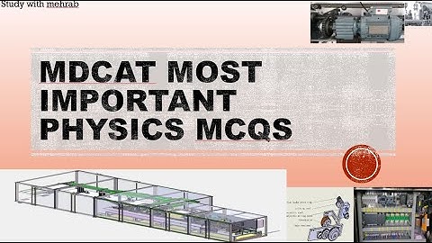 "Most Repeated Physics MCQs for MDCAT | Must-Know Questions""Top Physics MCQs for MDCAT 2025