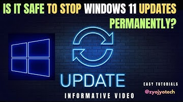 How to Disable Windows 11 Update Permanently | Turn Off Automatic Updates