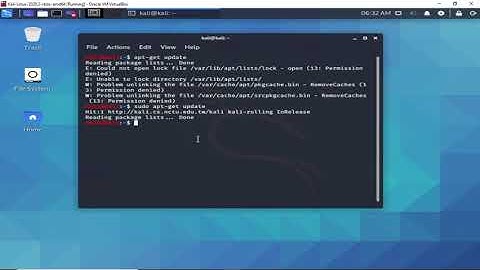 E:List directory /var/lib/apt/lists/partial is missing issue