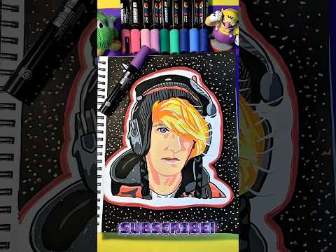 Destroying my KreekCraft Drawing ✍️ #shorts #art by StudioOfArt