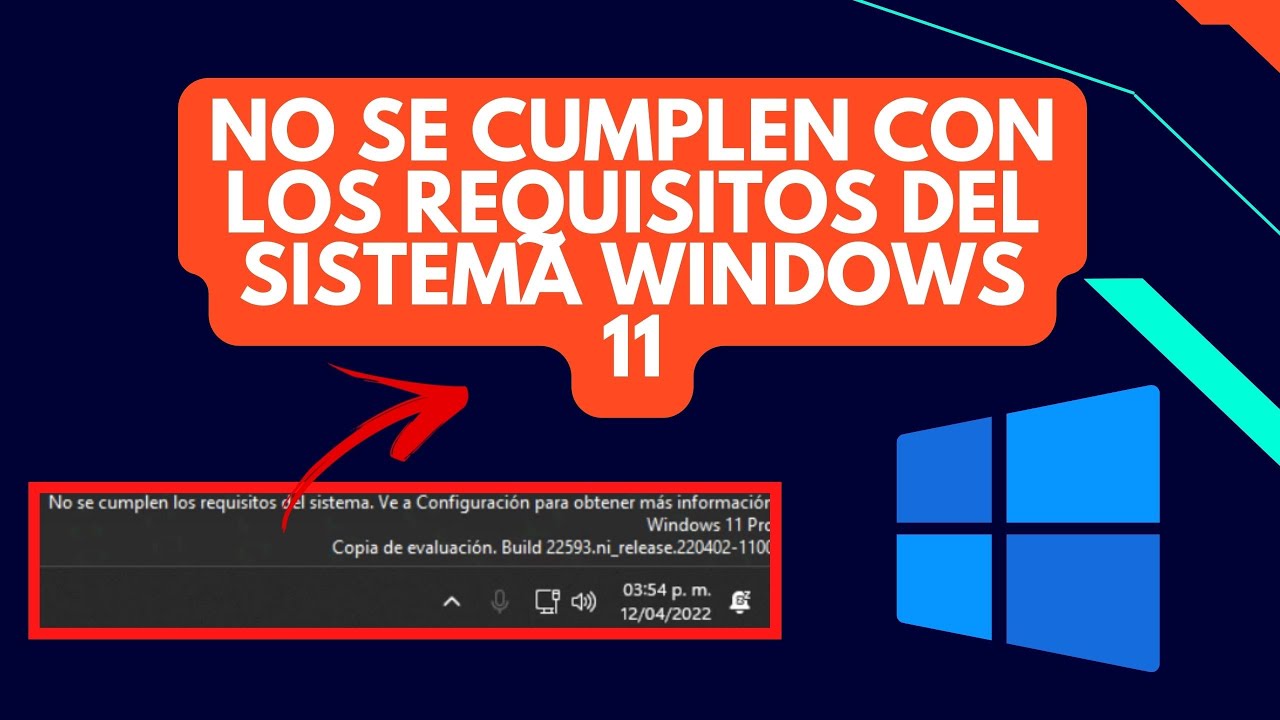 Que Hacer Si Una Computadora No Cumple Con Los Requisitos De Windows 11