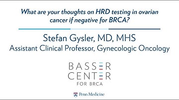 HRD Testing in Ovarian Cancer