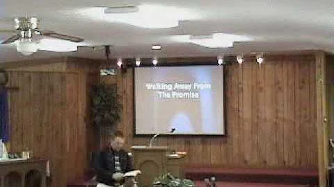 Pastor Charles Dotson; Walking Away From The Promi...