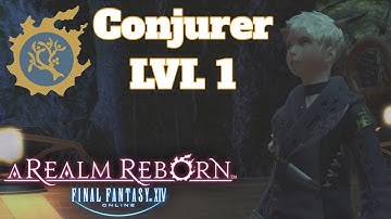 FINAL FANTASY XIV Online 5.5 Conjurer Lvl 1 Way of the Conjurer (Guide)