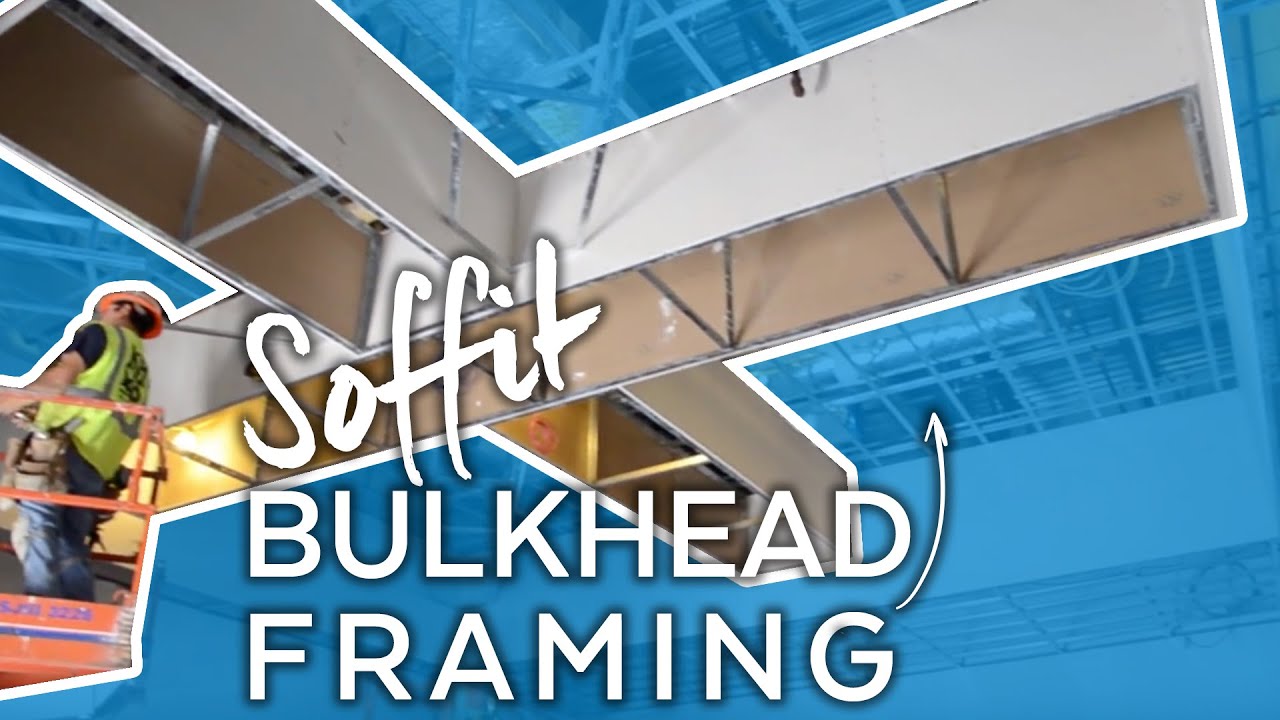 How To Frame A Soffit Bulkhead With Drywall Grid Armstrong