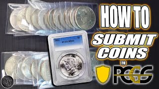 How to Submit Rare Coins to PCGS for Grading & Certification!