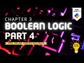 Chapter 3 Boolean Logic | Part 4 | NAND, NOR, XOR, XNOR & Logic Circuits | Questions