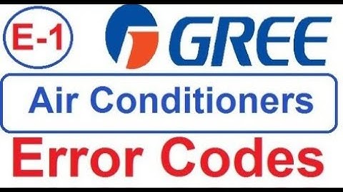 Gree Ac E1 Error code 2 Minutes Only Problem solve 👍🏻👍🏻👍🏻 Check Karo Problem Solve Karo