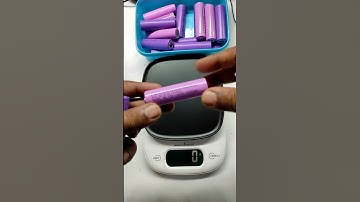 Know Your 18650 Battery Capacity