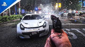 GTA V: Enhanced Photorealistic Graphics MOD - RTX 4090 Ultra Realistic Ray-Tracing Gameplay!