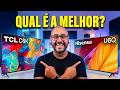 Comparativo TCL C6K vs Hisense U6Q - Qual a MELHOR MINI LED de ENTRADA?