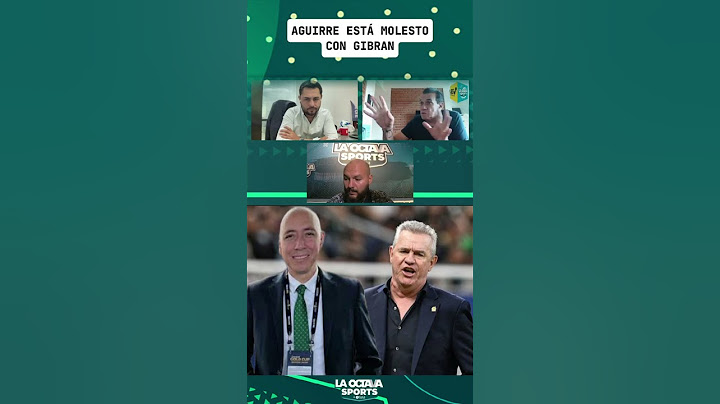 JAVIER AGUIRRE está ENOJADO con reportero de TUDN #seleccionmexicana