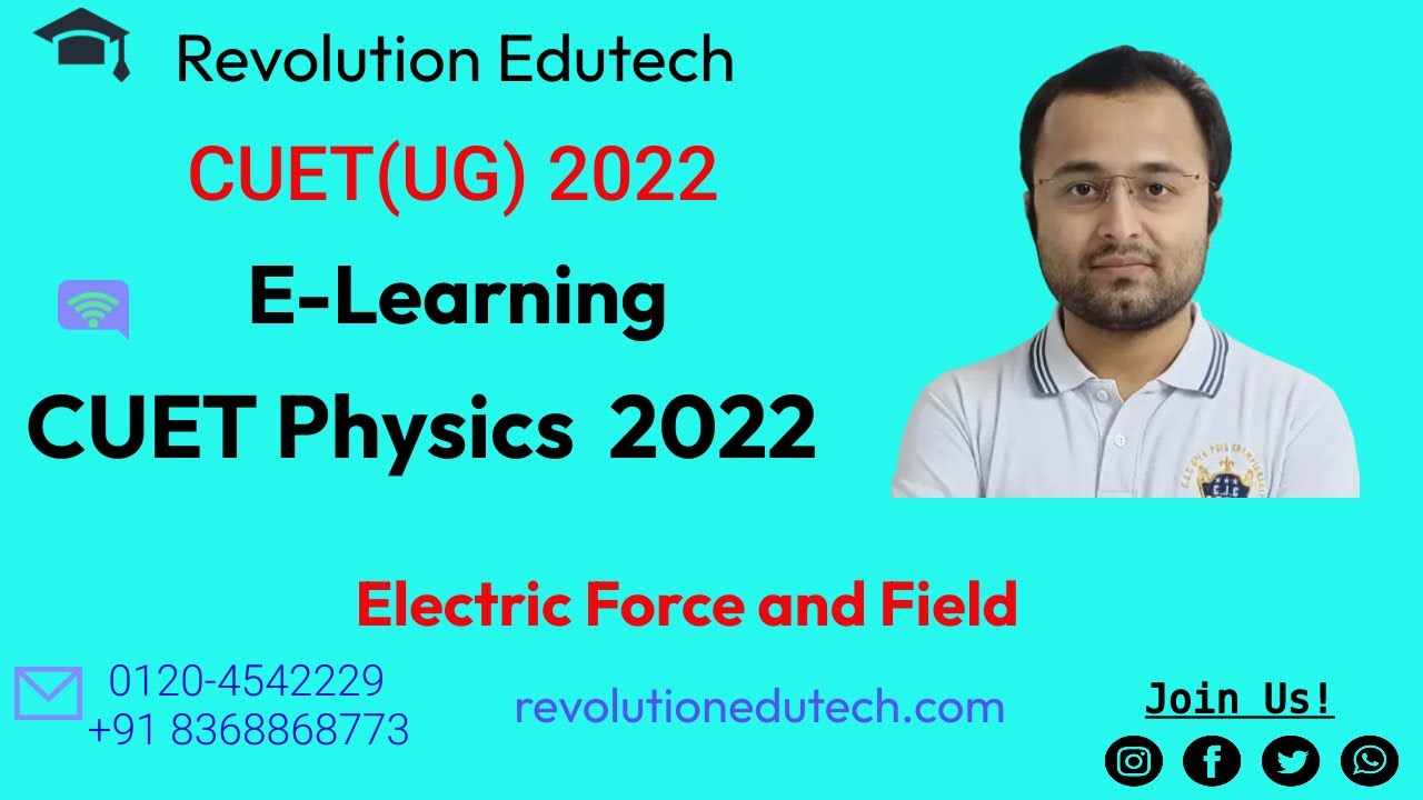 CUET 2022 Physics Crash Course