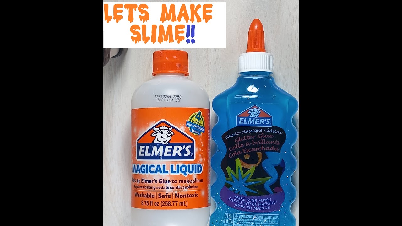 Making Slime With Elmers Glue - YouTube