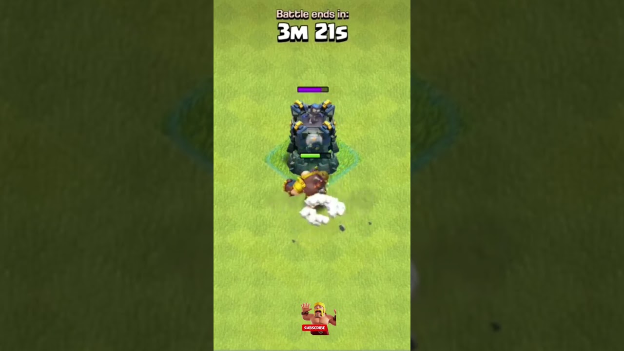 BOMB tower vs max giant 