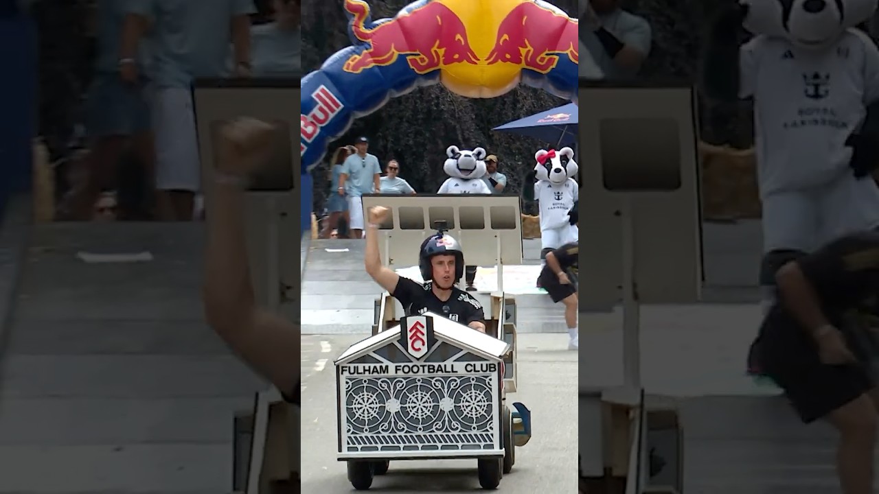 Fulham's BRUTAL run at Red Bull Soapbox Race 🫣💥