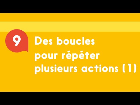 [Mission code CE1] Des boucles pour répéter plusieurs actions (1)
