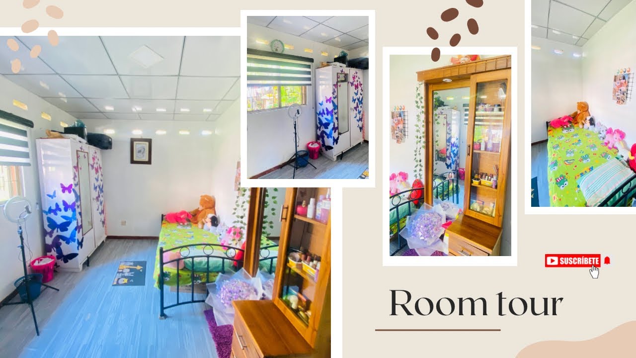 Room tour 🌈❤️🎀| කාලෙකින් room එක clean කලා 🥴 