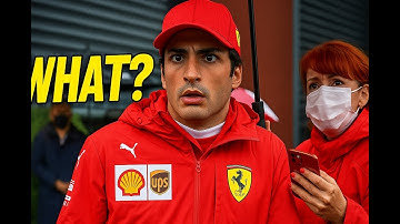 Carlos Sainz reaction to Lando Norris