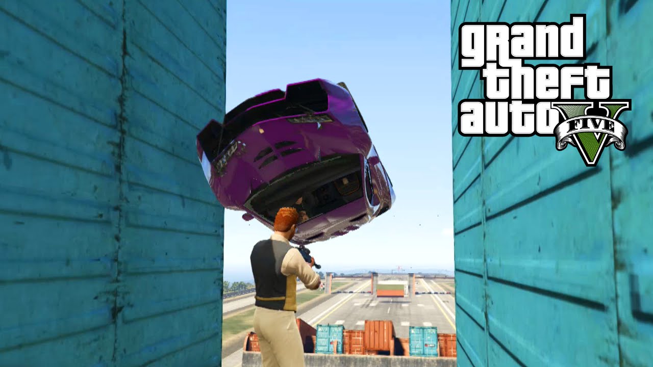 GTA 5 Online PC SNIPERS VS FLIPPING CARS YouTube