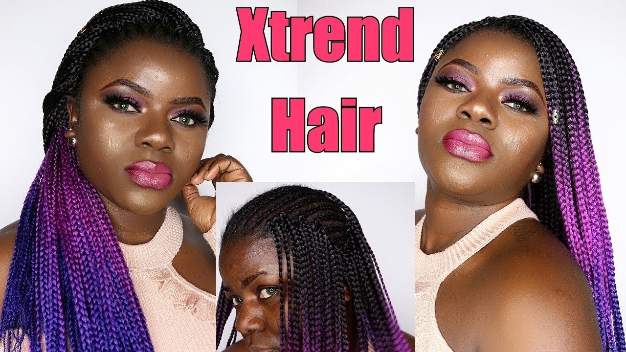 How I Install My Crochet Box Braids: Xtrendhair | Dilias Empire.