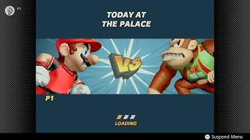 Super Mario Strikers Mario vs Donkey Kong Gameplay HD