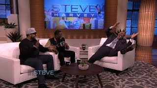 Surprise! Ice Cube \& Kevin Hart in disguise || STEVE HARVEY