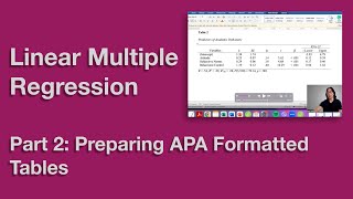 You're Formatting Tables WRONG! 😱 Fix Your Multiple Regression Tables FAST!