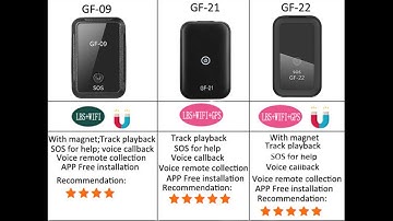 GF09 GF21 GF22 APP Operation and Voice Recording