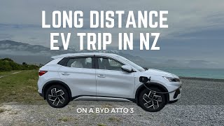 NZ long distance EV road trip on a BYD Atto 3