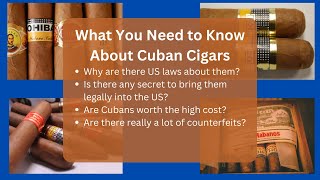 What you need to know about Cuban cigars