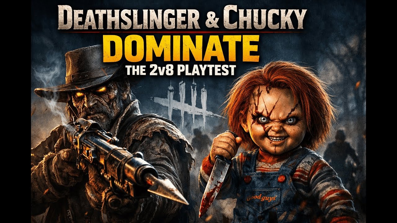 Deathslinger and Chucky Aura Farm the 2v8 Playtest 