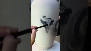 Download Lagu Dragon painting with underglaze on porcelain MP3