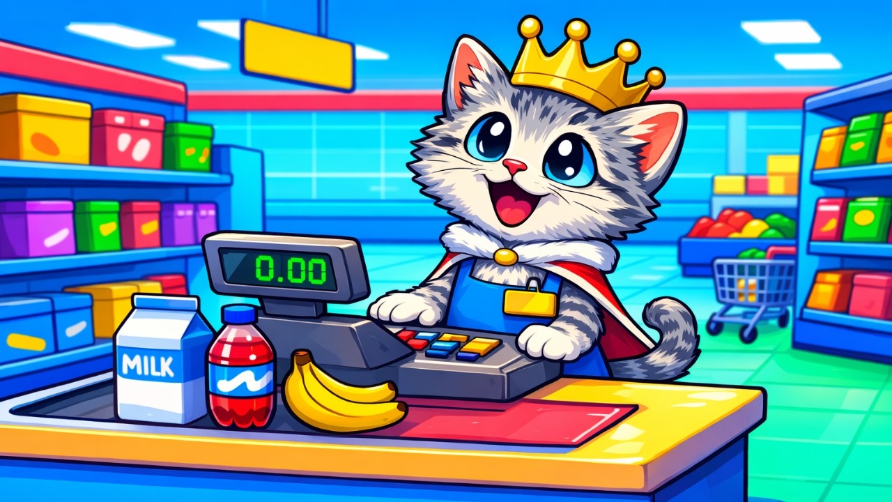 AM DESCHIS cel MAI MARE SUPERMARKET din ROBLOX