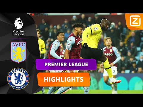 GEWELDIGE INVALBEURT VAN LUKAKU! ⚡️ | Aston Villa vs Chelsea | Premier League 2021/22 | Samenvatting