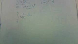 improper integrals part 2: several examples