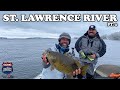 COLD Water Smallmouth! (St. Lawrence River! Part 2)