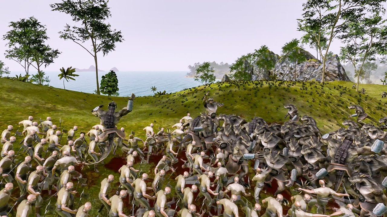 11 000 Bandits VS 11 000 Dragon Mans | Ultimate Epic Battle Simulator 2 | UEBS2