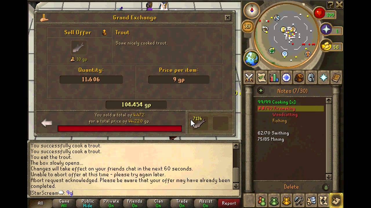 Runescape Progress Video | 99 Cooking | LPProduction - YouTube