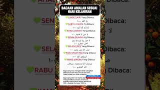 Bacaan amalan hari kelahiran#shorts #amalan #doa #ultah #fyp #islamicvideo #islamicstatus