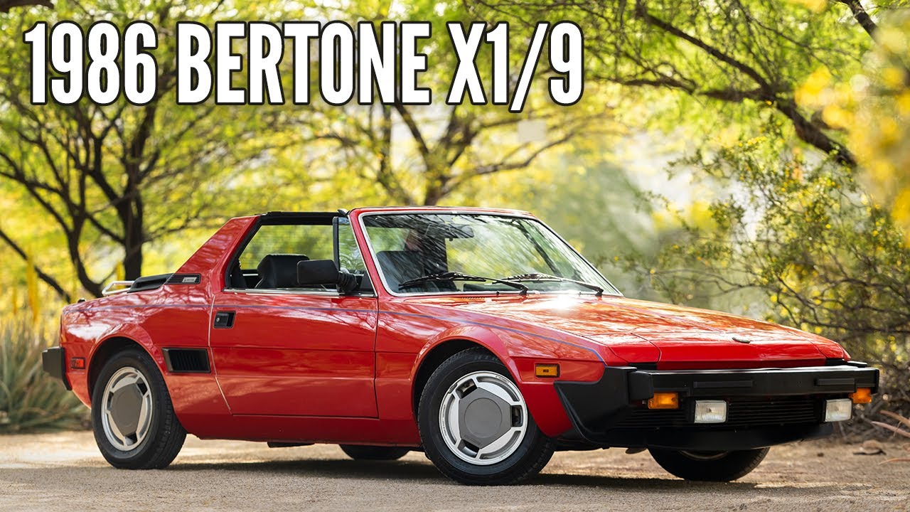1986 Bertone X1/9 - Drive and Walk Around - Southwest Vintage Motorcars