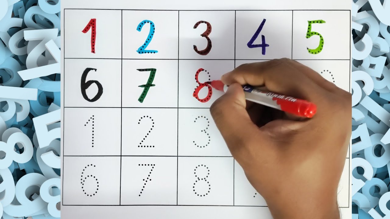 🌈 Counting Colors: 1 to 10 in Rainbow Delight! 🎨🔢 #KiddosTV #123 #12345 ...
