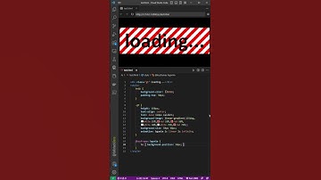 Animated CSS Loading Text